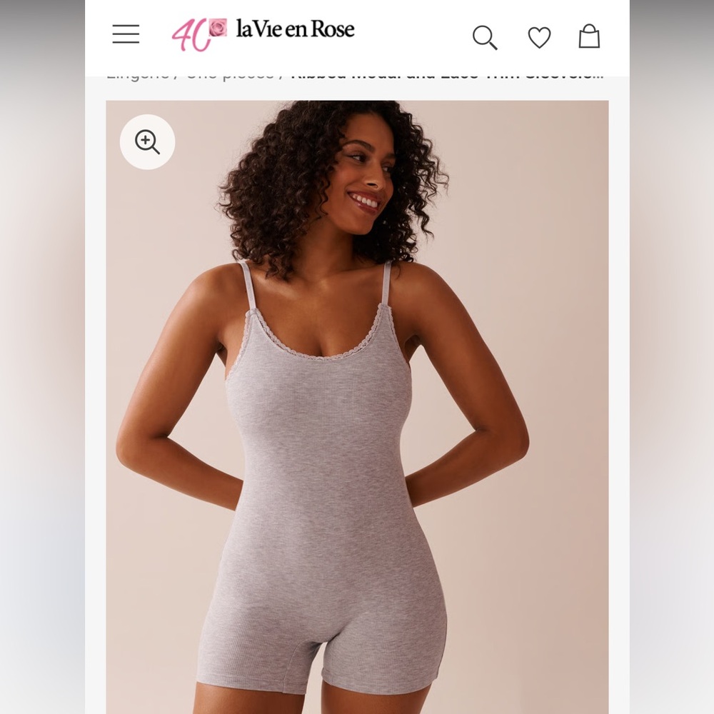 La Vie En Rose Lounge Romper
